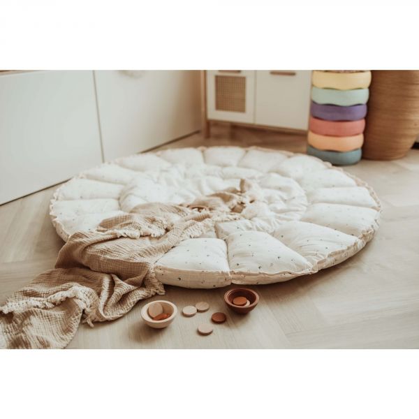 Tapis de jeu / nid de bébé 3 en 1 Organic Bloom Moon