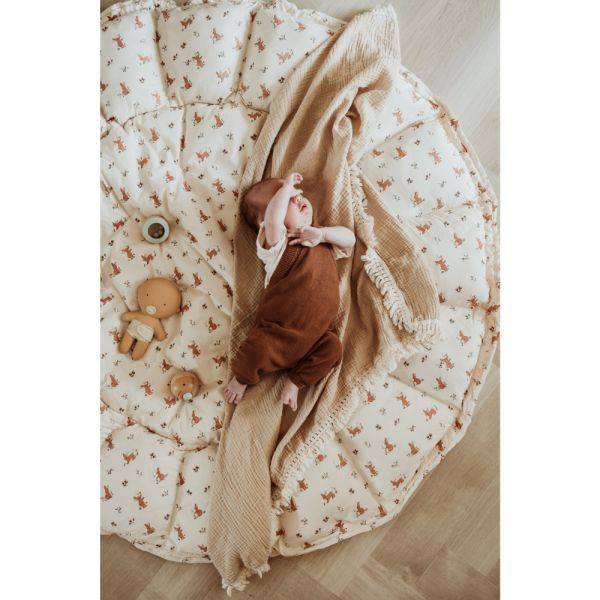 Tapis de jeu bébé 3 en 1 Organic Coco Lapin