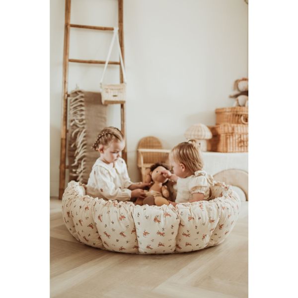 Tapis de jeu bébé 3 en 1 Organic Coco Lapin
