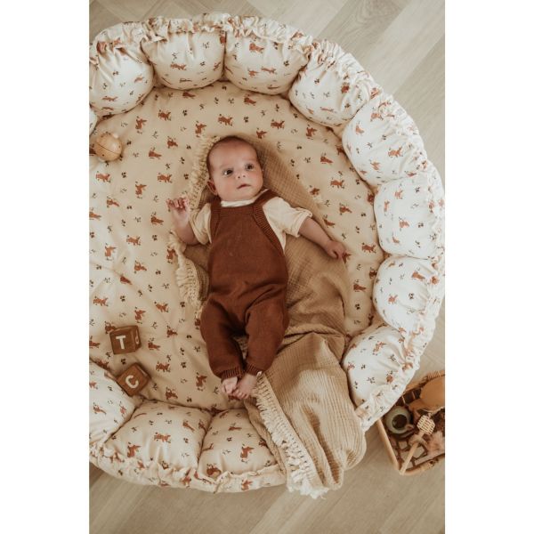 Tapis de jeu bébé 3 en 1 Organic Coco Lapin