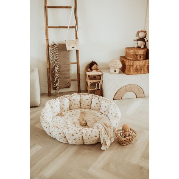 Tapis de jeu bébé 3 en 1 Organic Coco Lapin