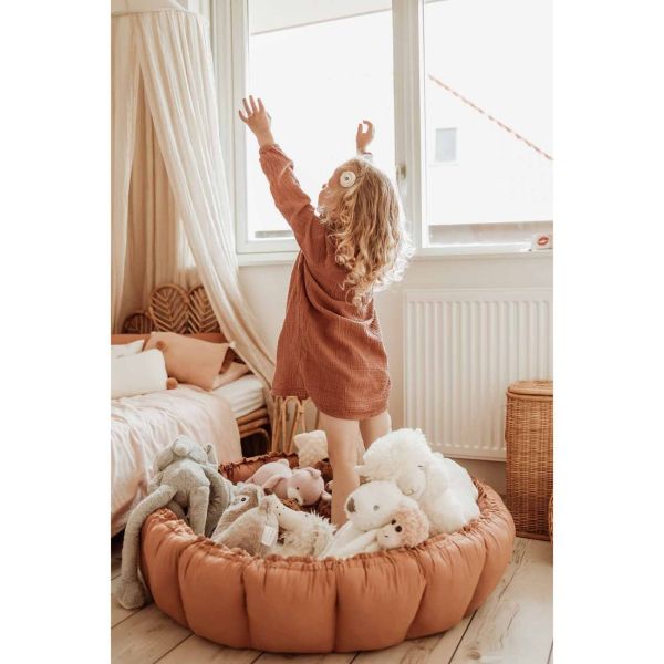 Tapis de jeu bébé 3 en 1 Organic Coco Tawny Brown