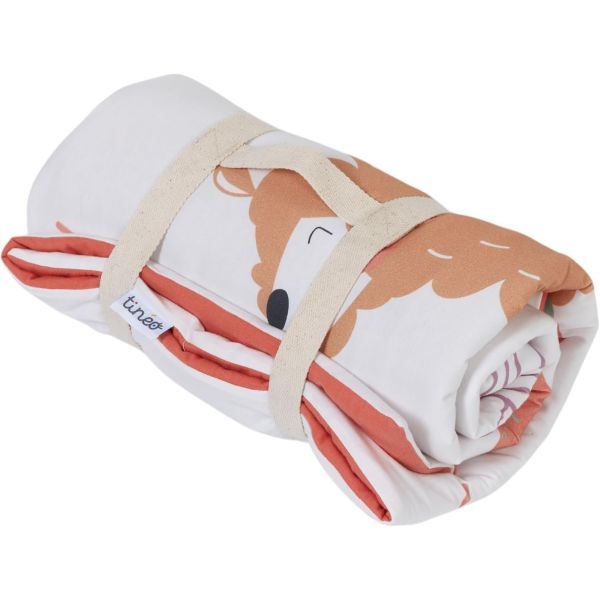 Tapis de jeu nomade en jersey coton 100 x 100 cm Alpagas