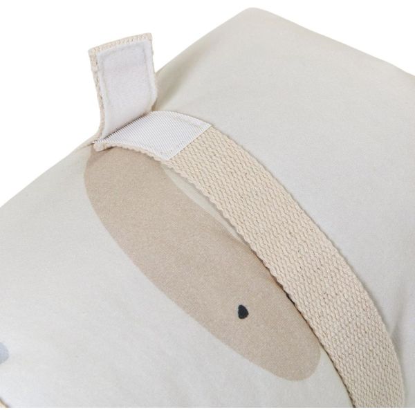 Tapis de jeu nomade en jersey coton 100 x 100 cm Dinosaures