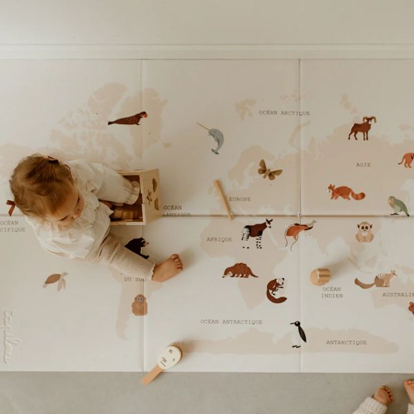 Tapis de jeu pliable Babyatoutprix 135x90 cm
