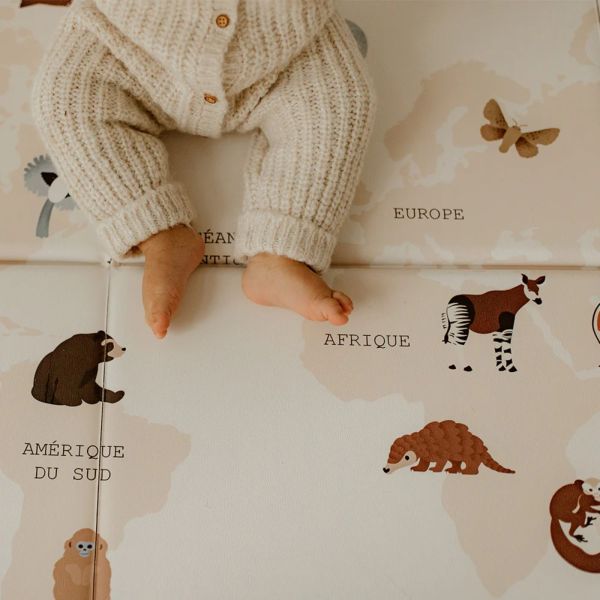 Tapis de jeu pliable Babyatoutprix 135x90 cm