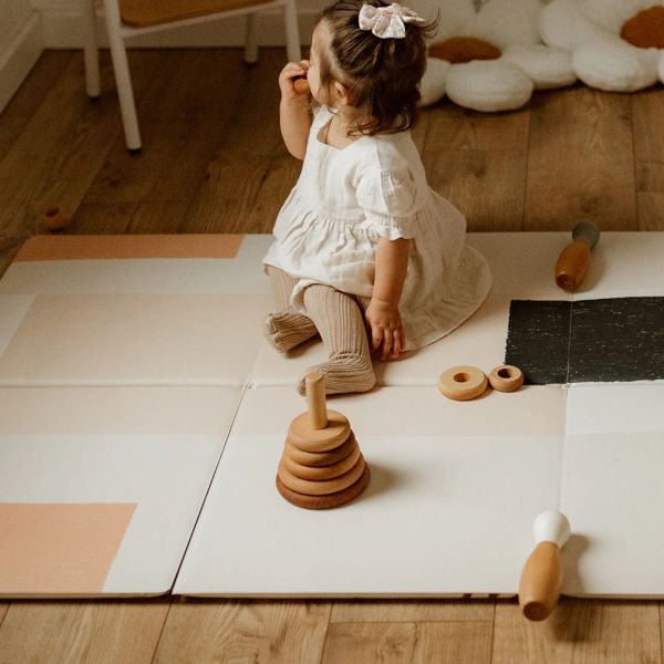 Tapis de jeu pliable et réversible 90x135 cm Méli-Mélo