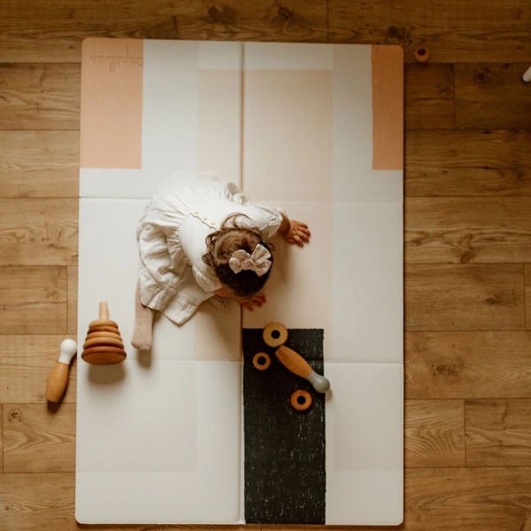Tapis de jeu pliable et réversible 90x135 cm Méli-Mélo