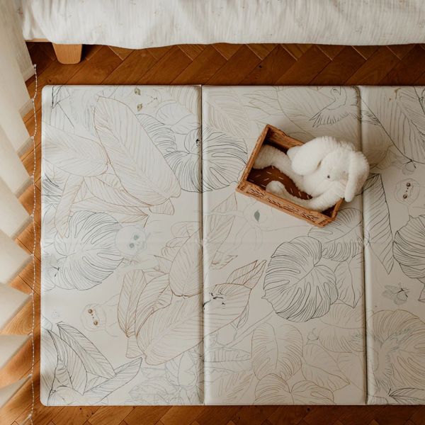 Tapis de jeu pliable et réversible 90x135 cm Savana