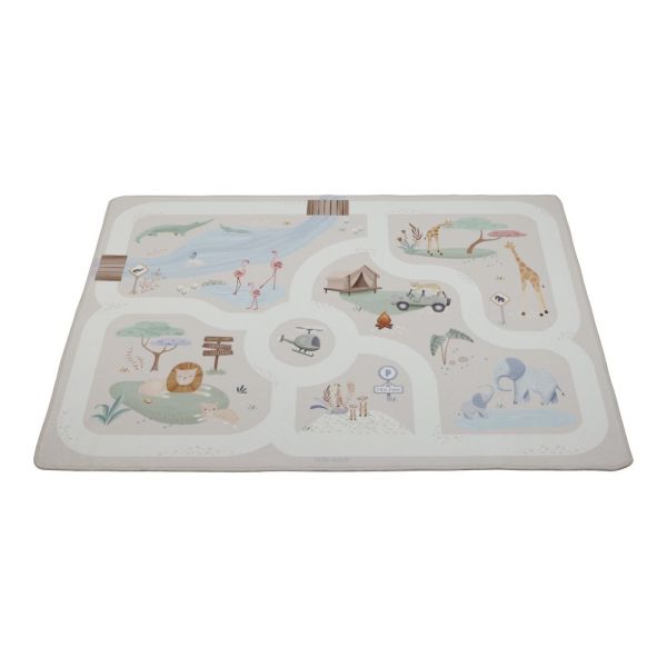 Tapis de jeu pour voiture - Safari Friends