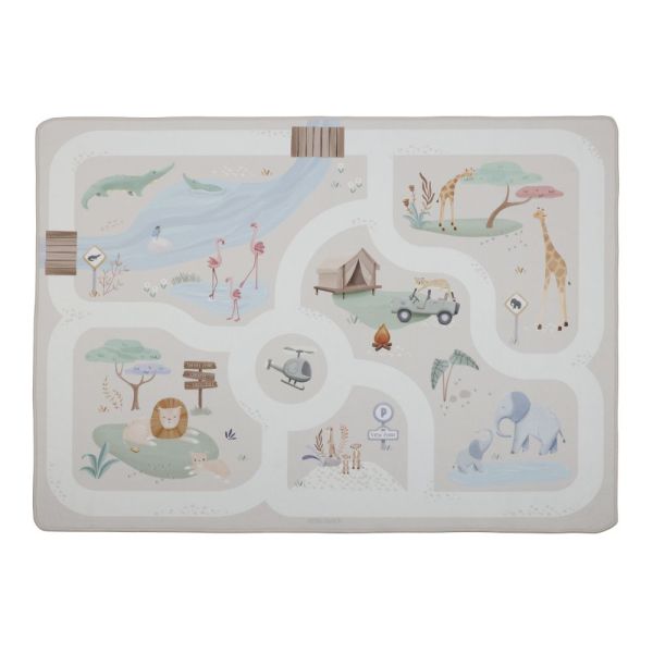 Tapis de jeu pour voiture - Safari Friends