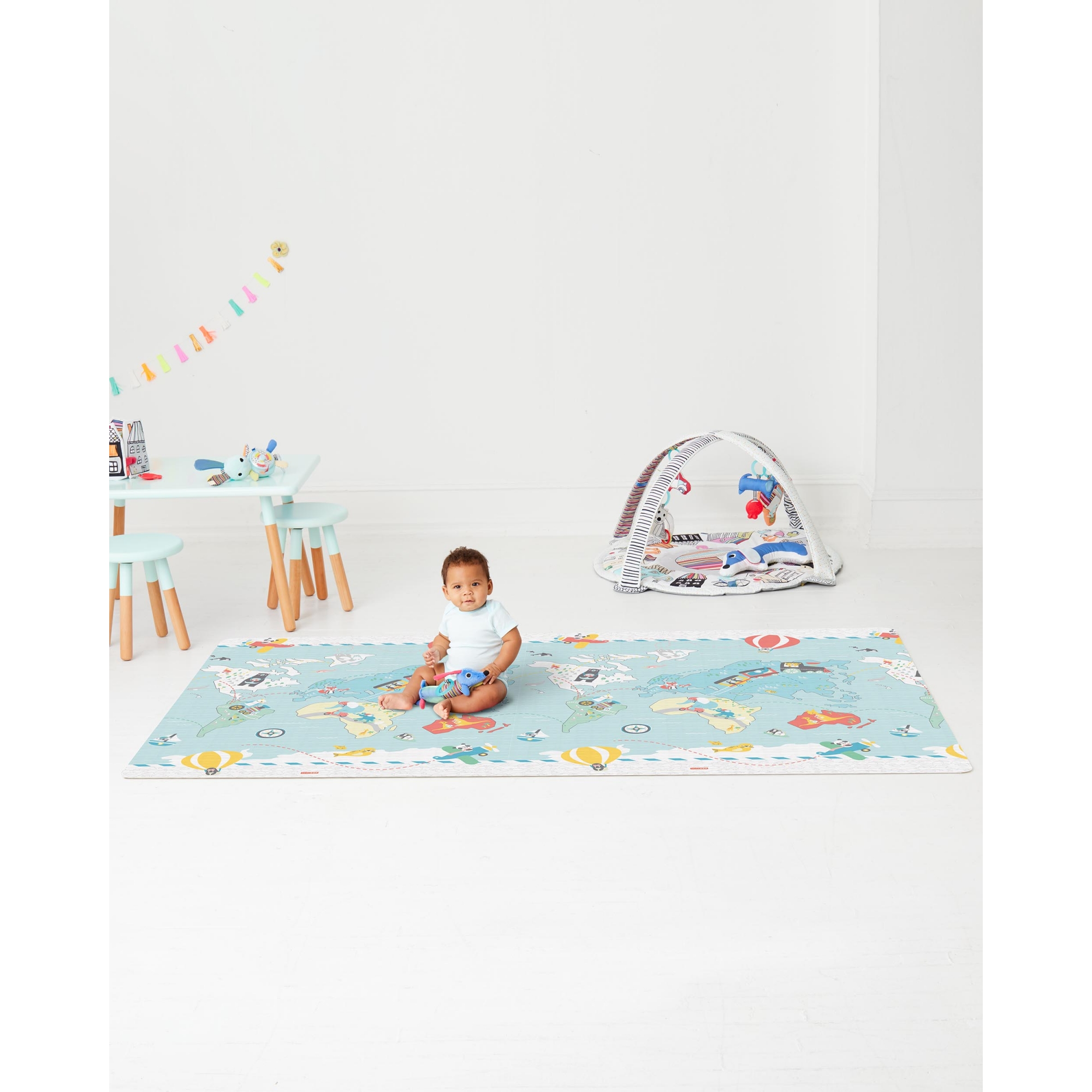 Skip Hop Tapis De Jeu Reversible Petits Voyageurs Made In Bebe