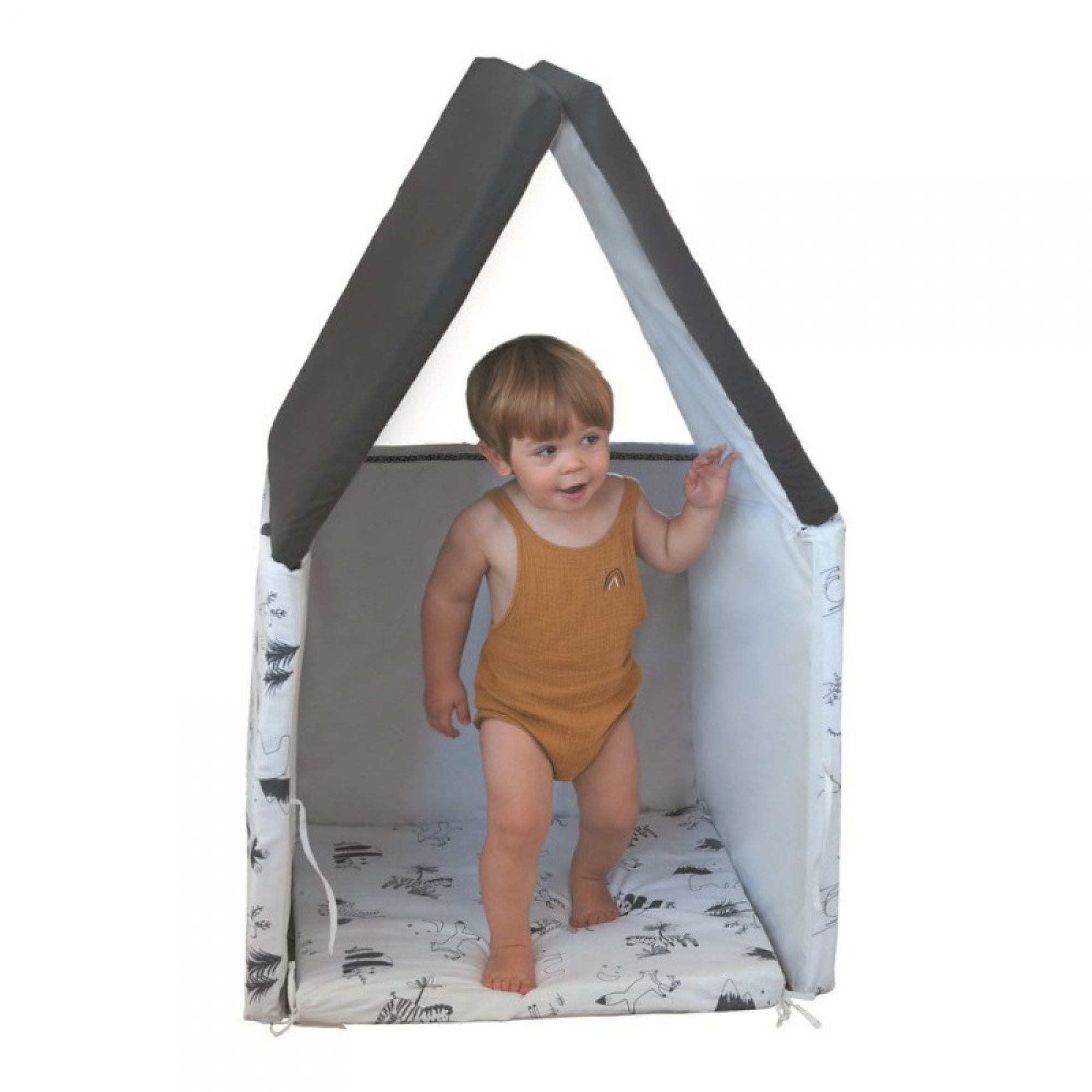 Candide Tapis De Motricite Xl Black White Experience Made In Bebe