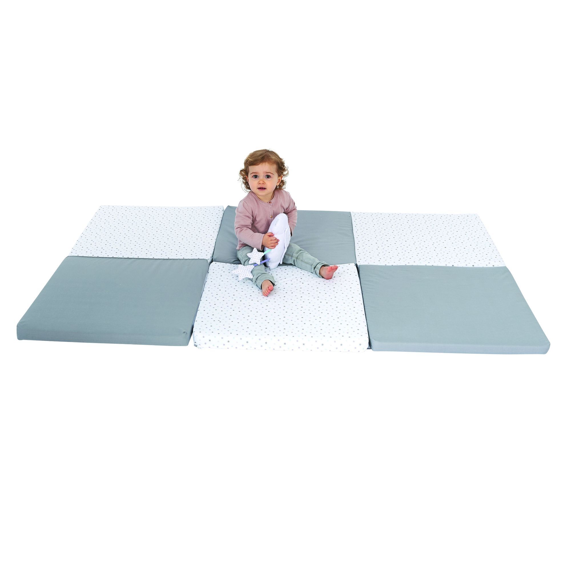 Tapis motricité bébé mer avec rouleaux