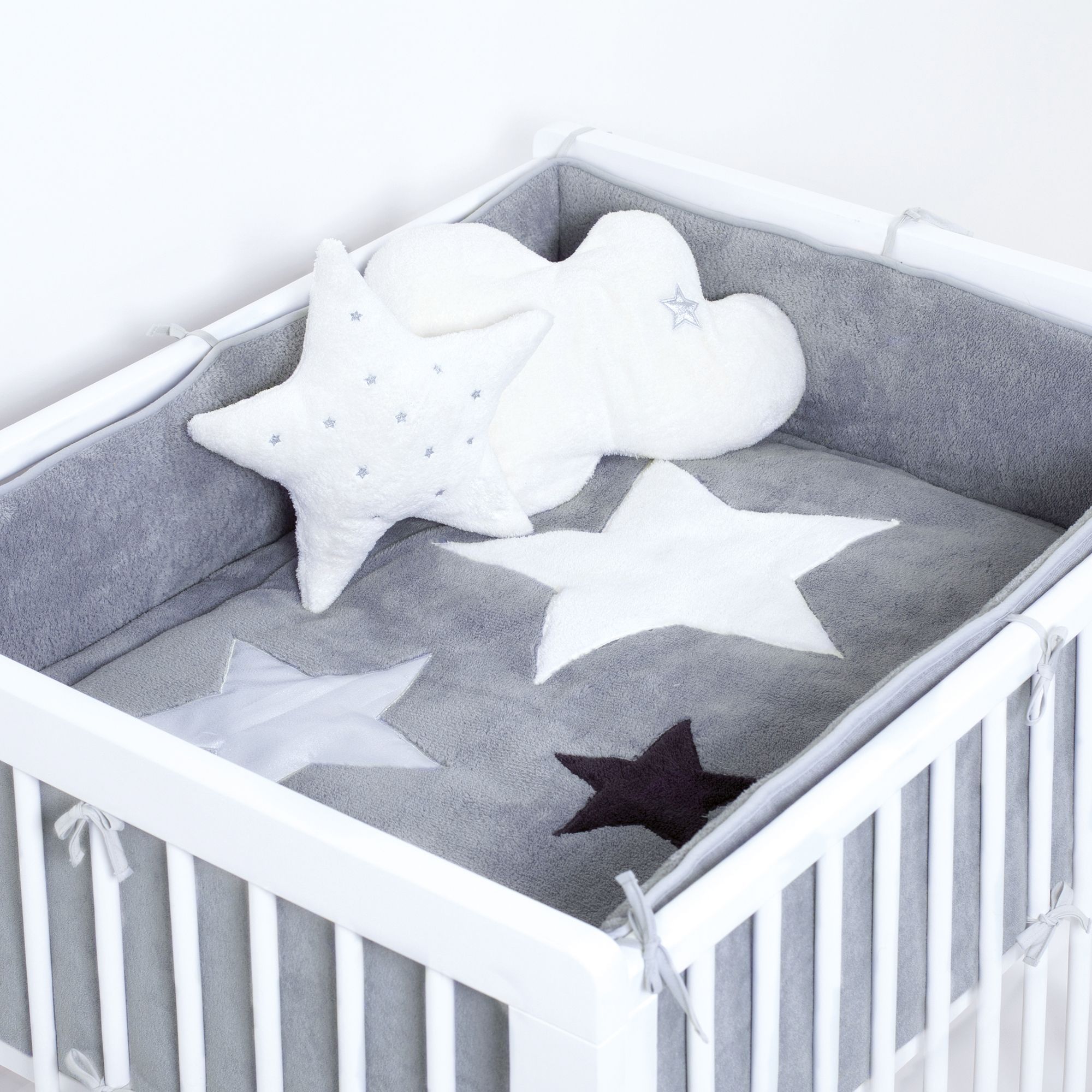 Tapis De Parc 100x100 Cm Softy Gris Clair Made In Bebe