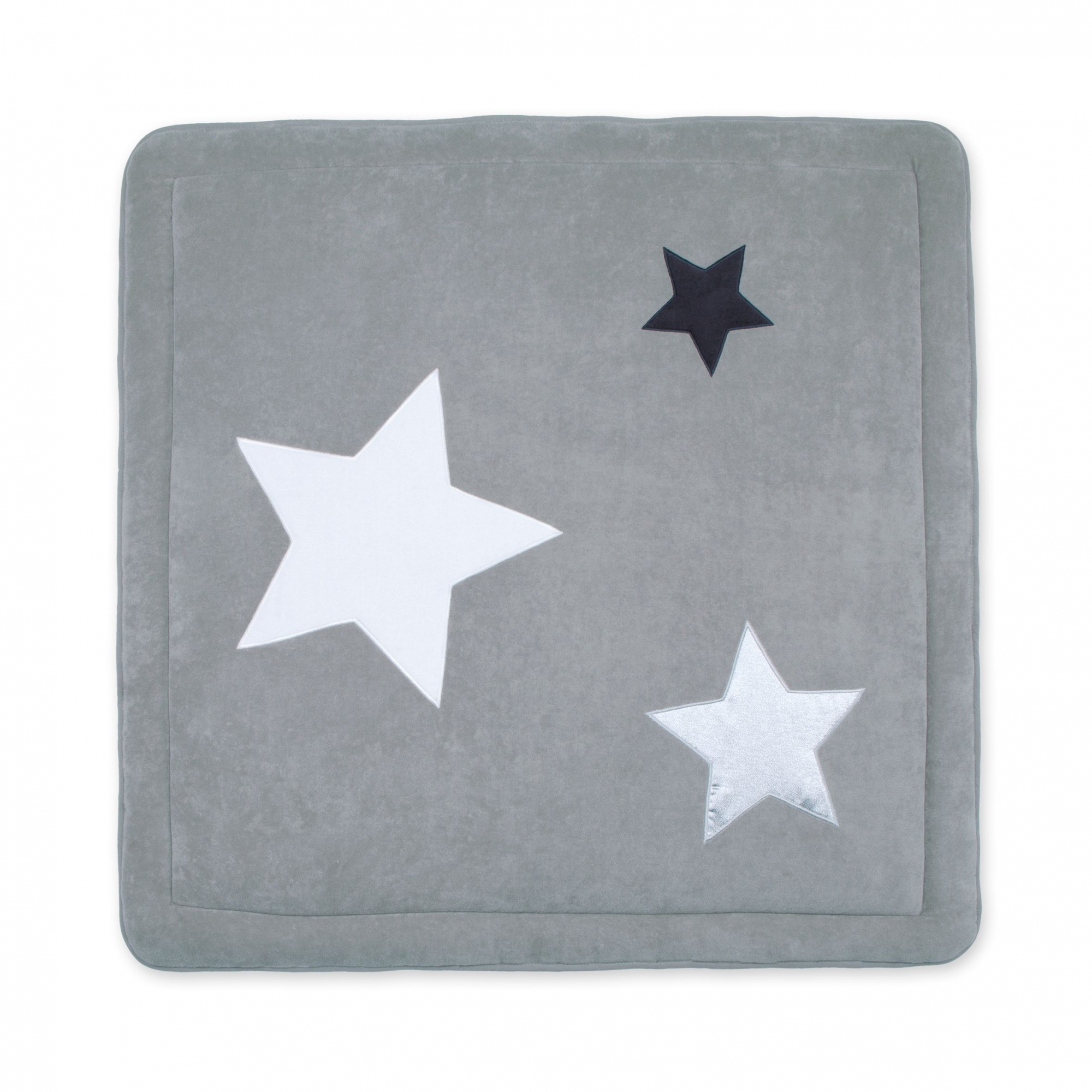 Bemini Tapis De Parc 100x100 Cm Terry Gris Made In Bebe