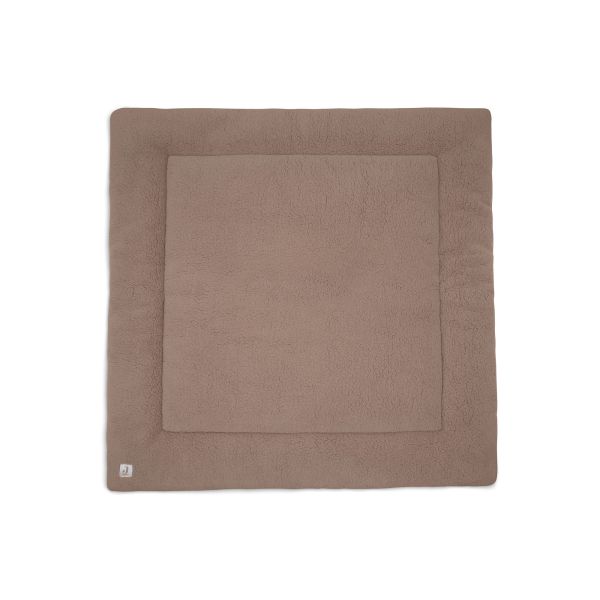 Tapis de parc bébé 100 x 100 cm Cloudy Rib Milky Coffee