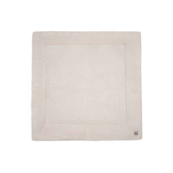 Tapis de parc bébé 100 x 100 cm Cloudy Rib Oatmeal