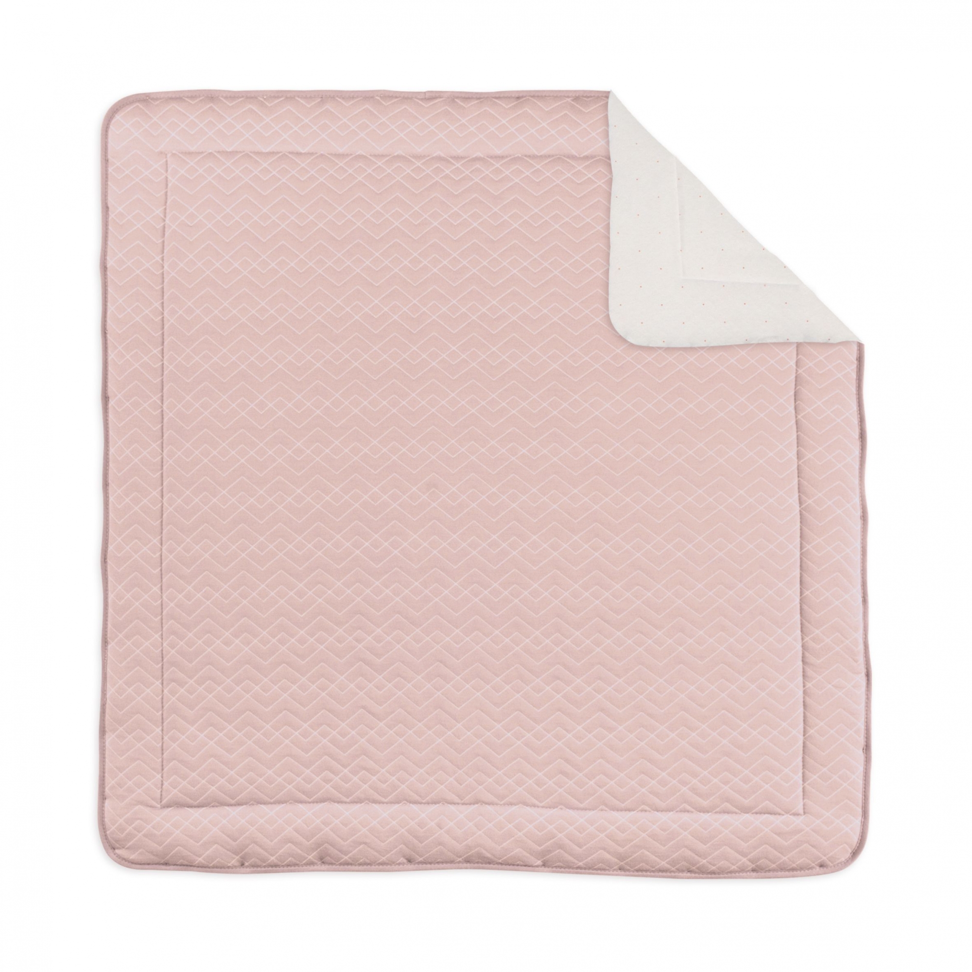 Bemini Tapis De Parc 100x100 Cm Jersey Rose Made In Bebe