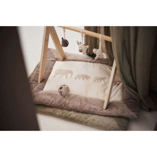 Tapis de parc 75x95 cm Animals Nougat