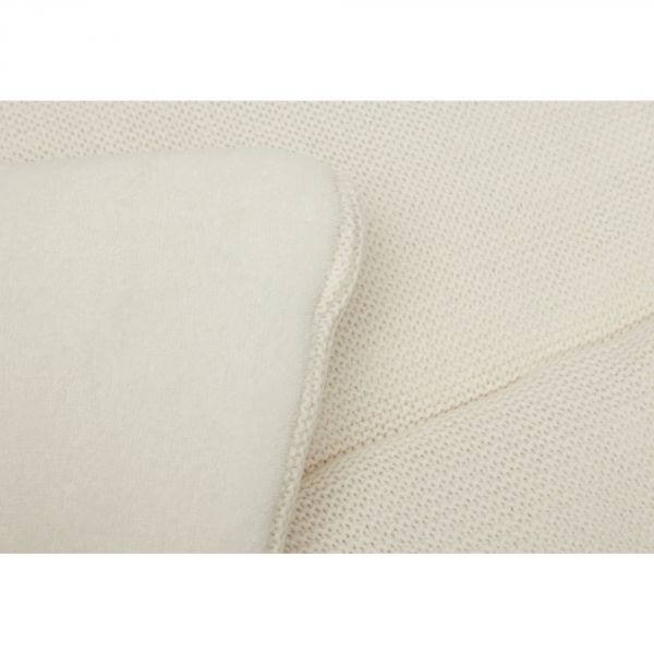 Tapis de parc 75x95 cm Basic Knit Ivory