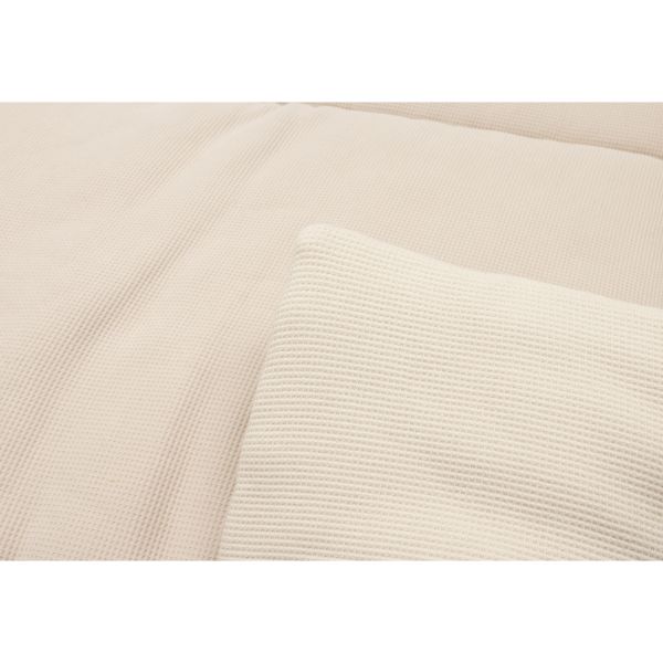 Tapis de parc Little Waffle 75 x 95 cm Warm Sand & Sand