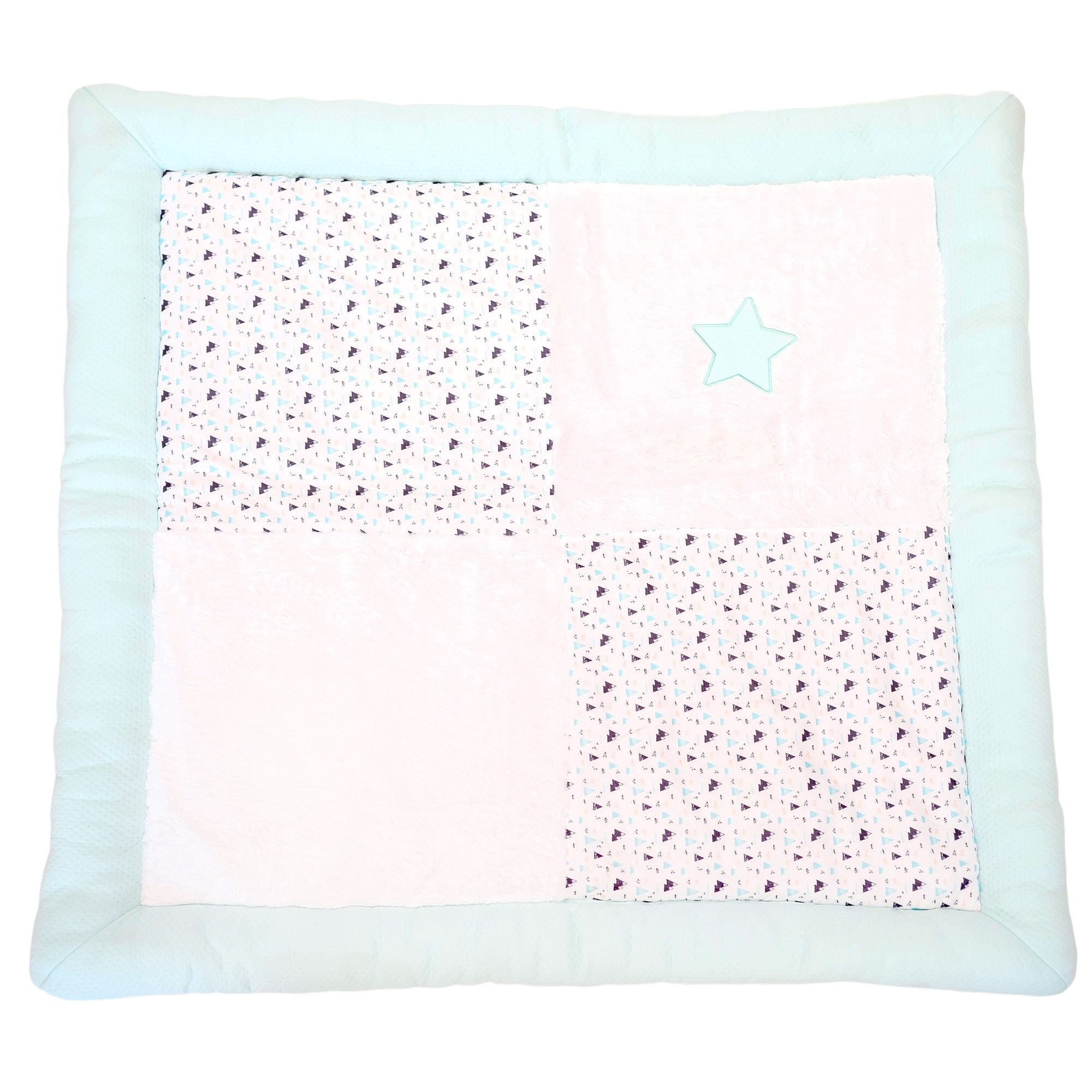 Domiva Tapis De Parc 100x100 Cm Boreale Made In Bebe