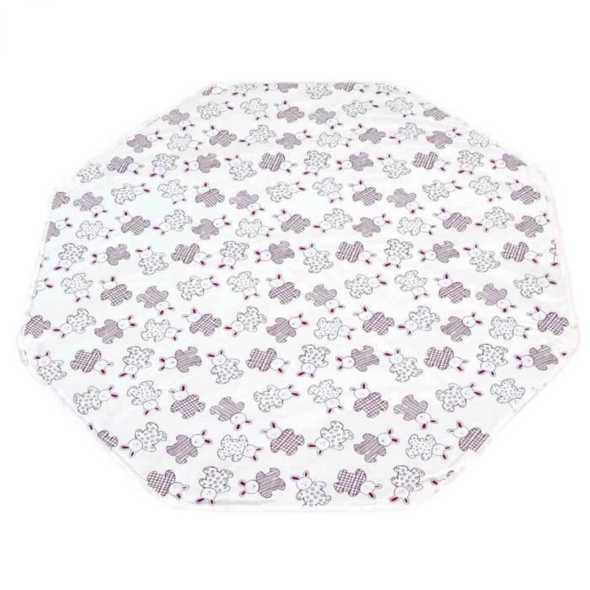 Looping Tapis De Parc Octogonal Lapin Cassis Made In Bebe