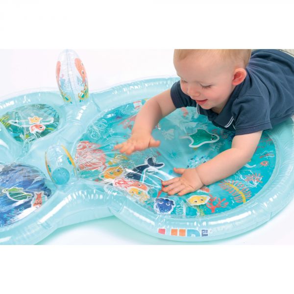 Tapis d'éveil Tapis d'eau bébé Matelas Eau Bebe Poisson Enfants Sensoriel  Jouets