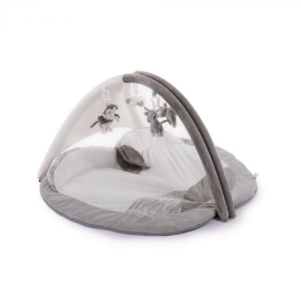 Tapis d'éveil Pomme Gris