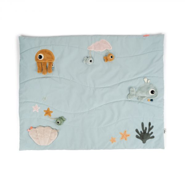 Tapis d'éveil sensoriel Sea friends Multicolore