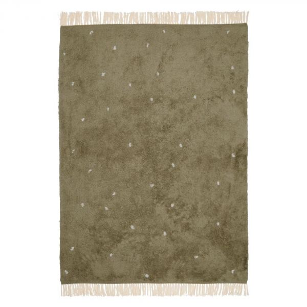 Tapis enfant 170x120 cm Dot Pure Olive