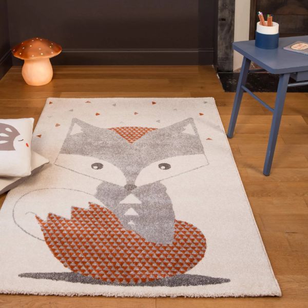 Tapis enfant 80x150 cm Renard