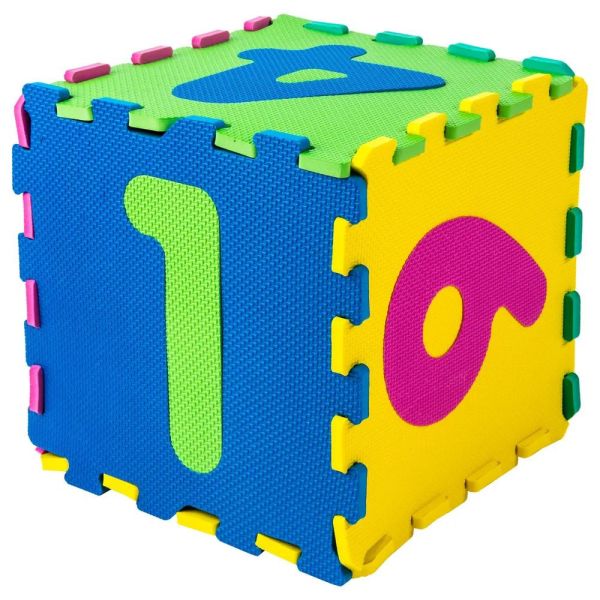 Tapis de jeu Mousse marelle 10 dalles