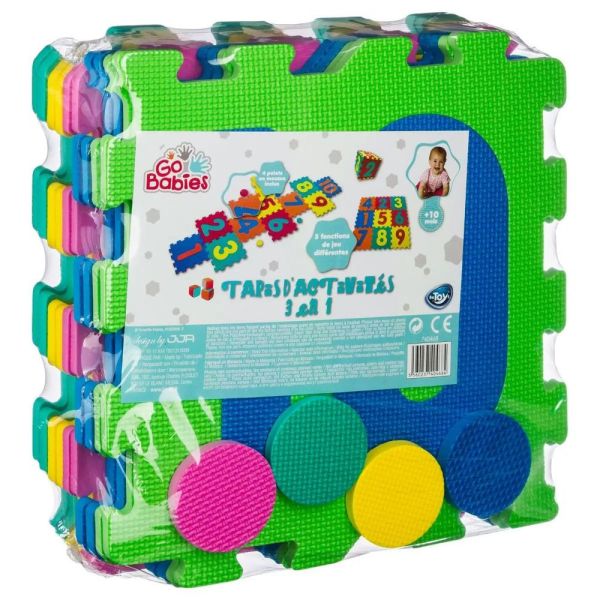 Tapis de jeu Mousse marelle 10 dalles