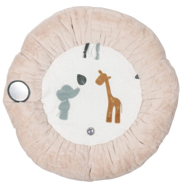 Tapis d'éveil pouf avec arches Luna & Axel