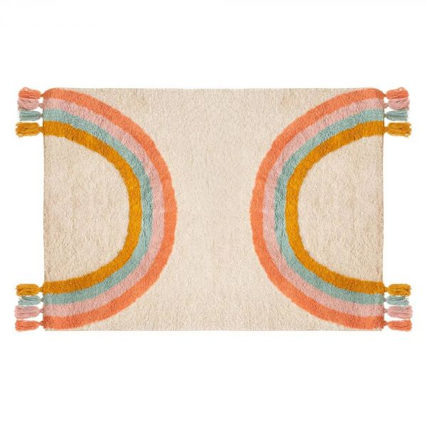 Tapis enfant 100x150 cm Arc-en-ciel