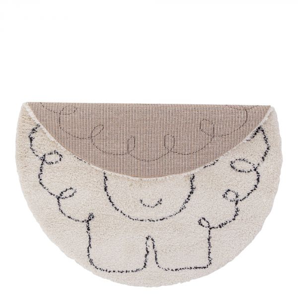 Tapis enfant rond Ø120 cm Mouton