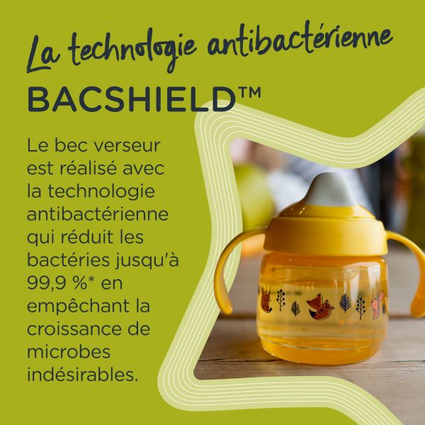 Tasse à bec 1er âge 190 ml - vert