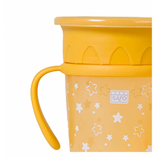 Tasse anti-fuite Moutarde