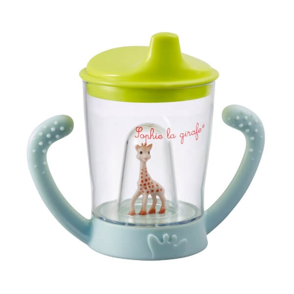 Tasse anti-fuite mascotte Sophie la girafe