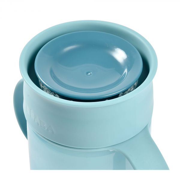 Tasse d'apprentissage 360° bleue