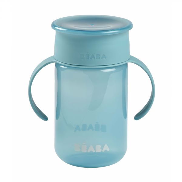 Tasse d'apprentissage 360° bleue