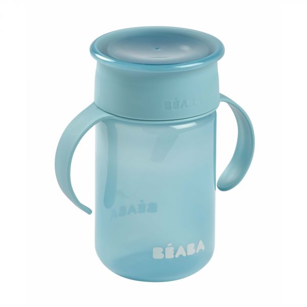 Tasse d'apprentissage 360° bleue