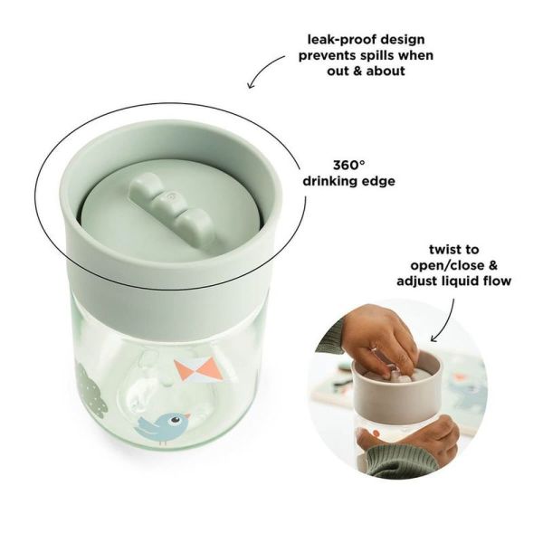 Tasse d'apprentissage 360° Playground Vert