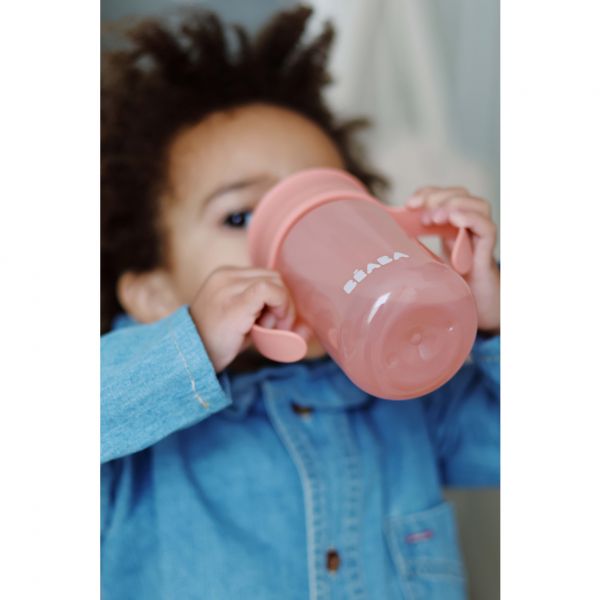 Tasse d'apprentissage 360° rose