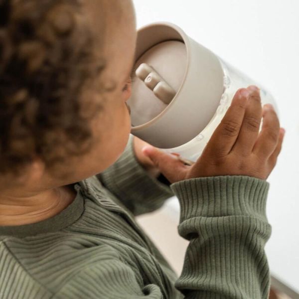 Tasse d'apprentissage 360° Tiny farm Rose