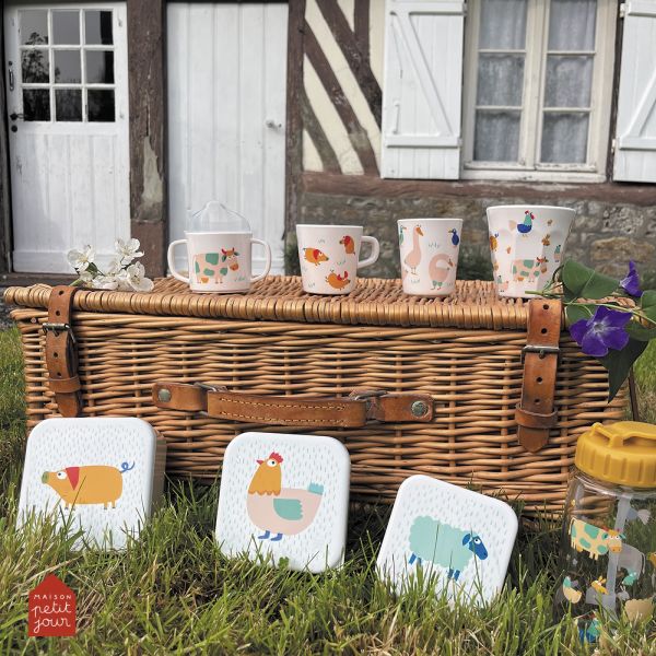 Tasse d'apprentissage bébé La Ferme