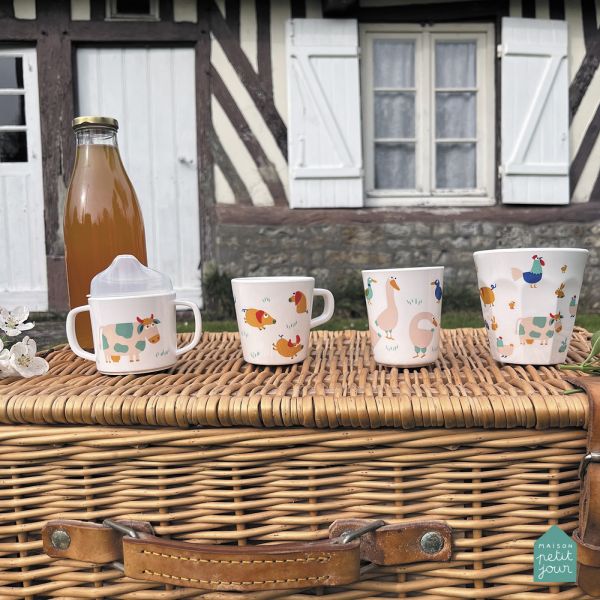 Tasse d'apprentissage bébé La Ferme