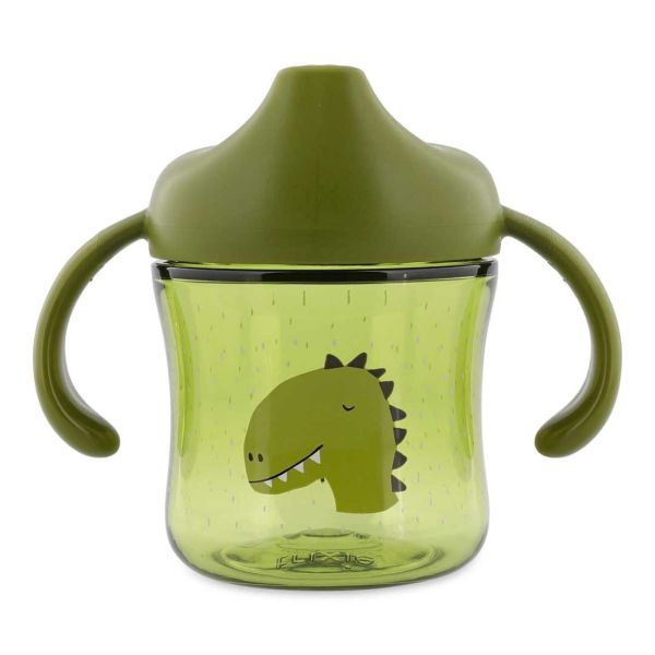 Tasse d'apprentissage avec poignées en silicone - Mr. Dino
